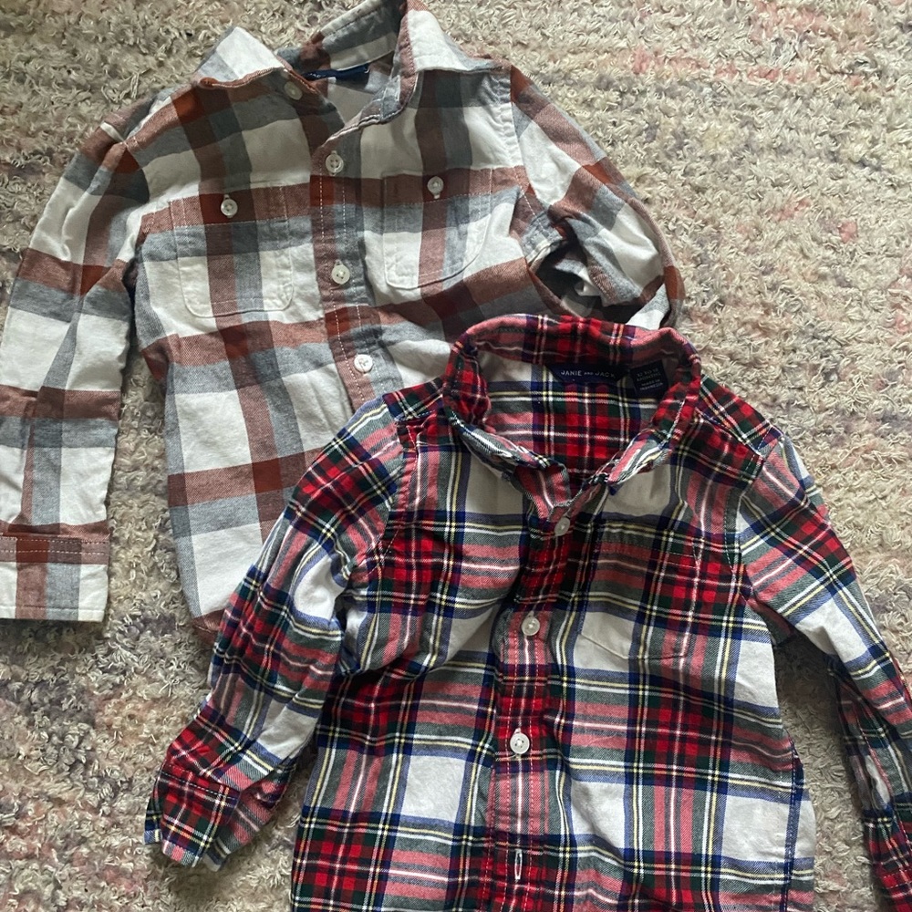 Janie and Jack shirt bundle